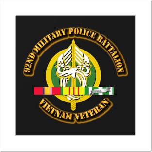 92nd Military Police Battalion w SVC Posters and Art